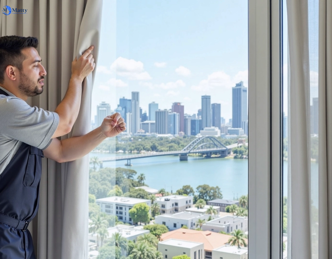 Professional curtain steam cleaning service roselands-nsw QLD by Matty Curtain Cleaning