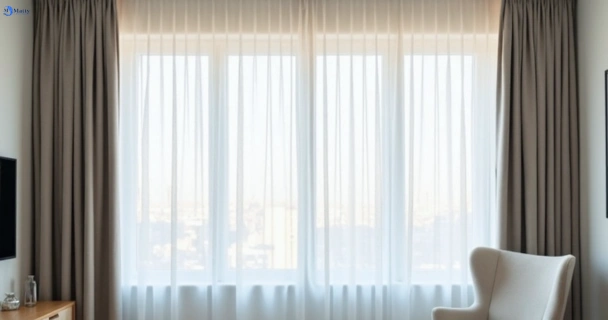 Freshly steam cleaned curtains in roselands-nsw QLD